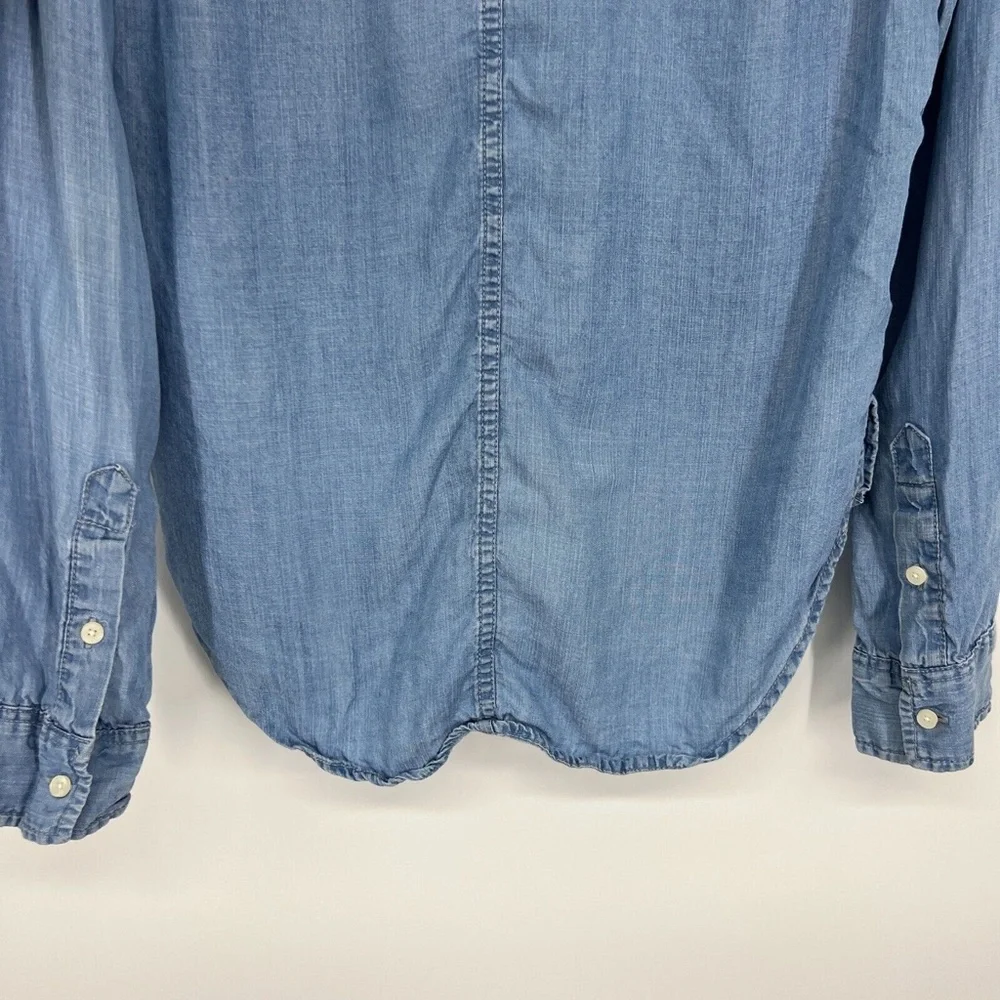 Abercrombie & Fitch Shirt Chambray Button Down Long Sleeve_10